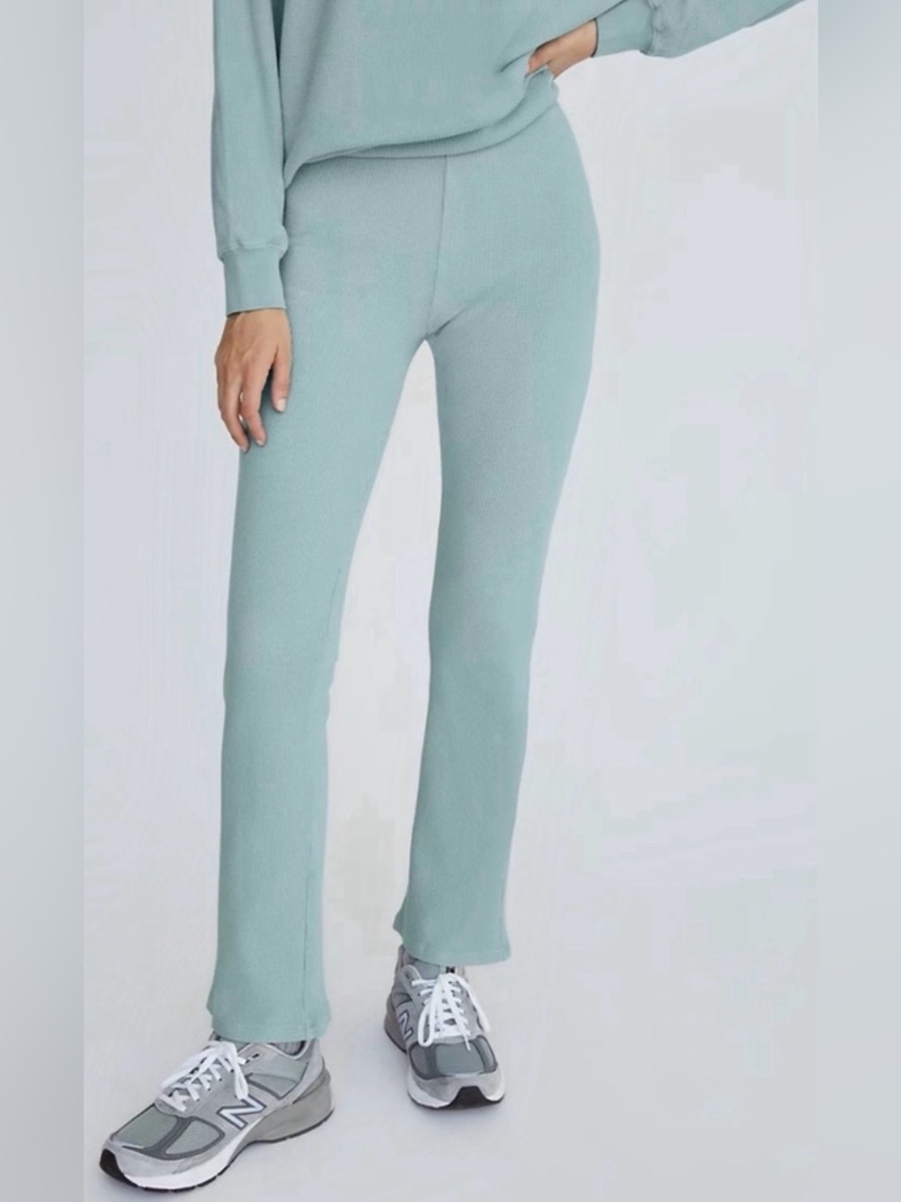 Wilfred Free Women’s S Parker Waffle Knit Flared Pants from Aritzia